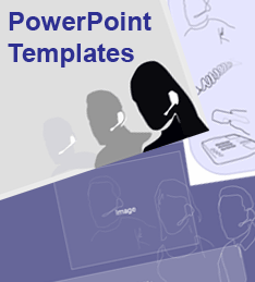 image of call centre powerpoint templates