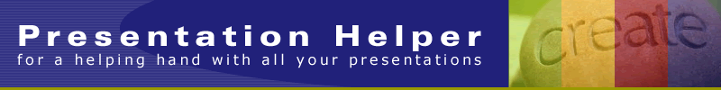 Presentation Helper Banner