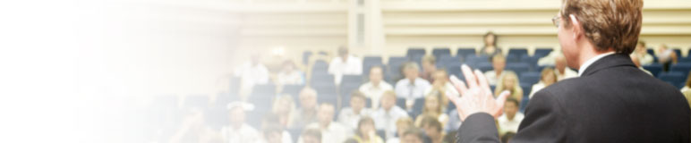 giving a presentation