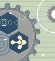 image of two cogs