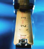 photo of tape measure