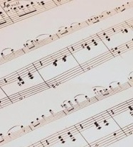 photo of sheet music