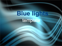 blue lights