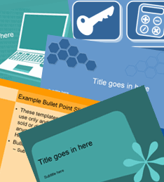 photo of a number of powerpoint backgrounds