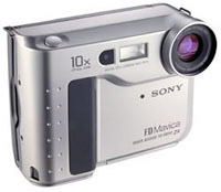photo of a digital camera