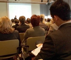 photo of an audience