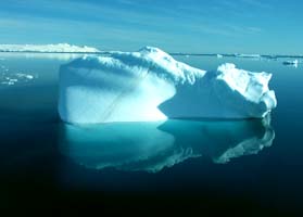 image of an ice berg
