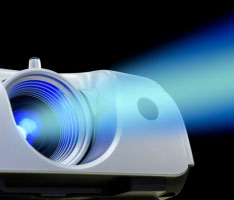 photo of a projector