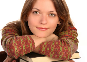 image of a female student 