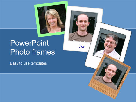 PowerPoint Photo Frames